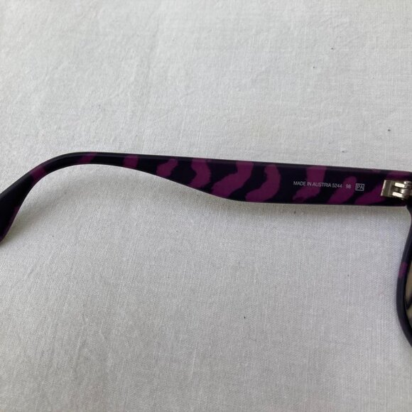 Sunjet By Carrera Women Sunglasses 5244 98 Plum Mirror Vintage Purple Shades - Picture 8 of 15